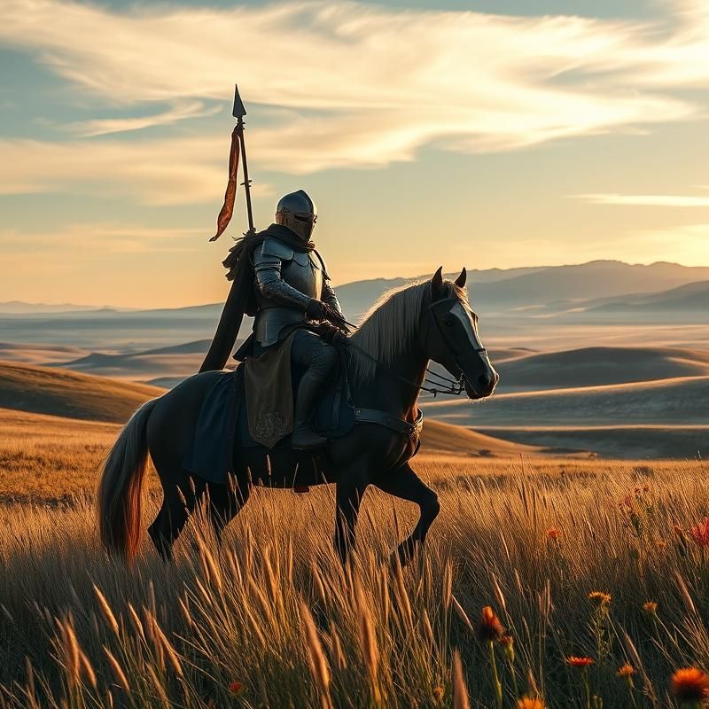 medieval style AI art
