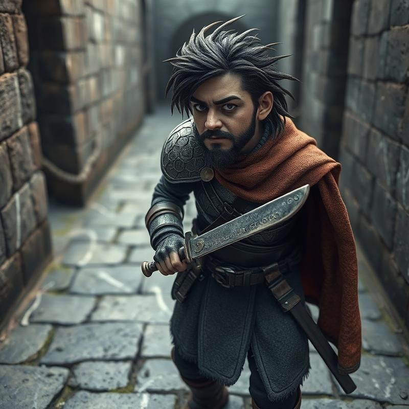 chalk art style AI art
