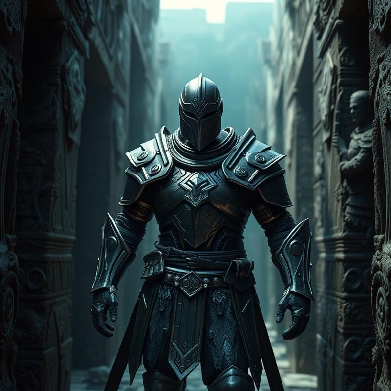 3D rendering style AI art