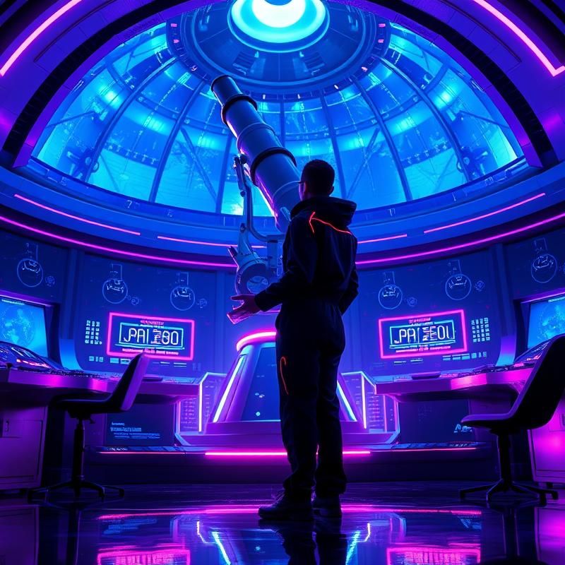 sci-fi art style AI art