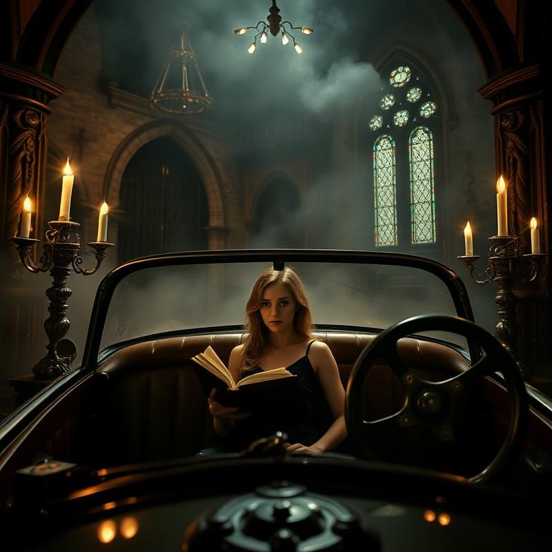 gothic style AI art