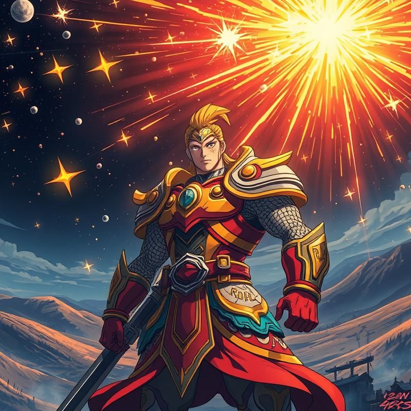 anime style AI art