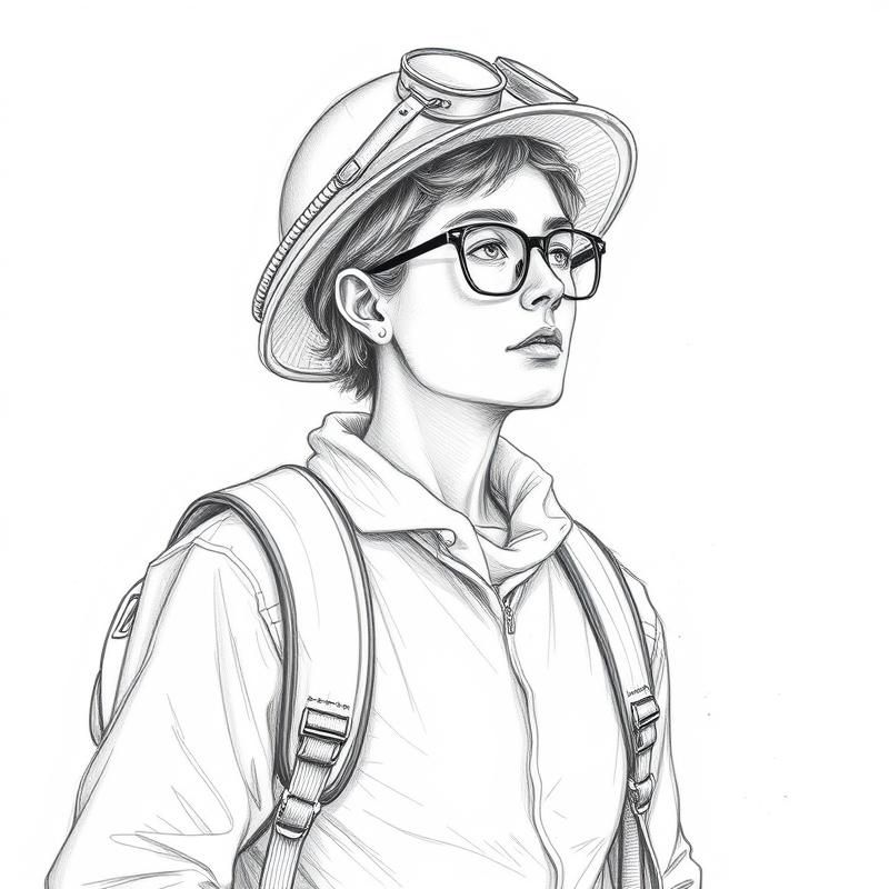 pencil sketch style AI art