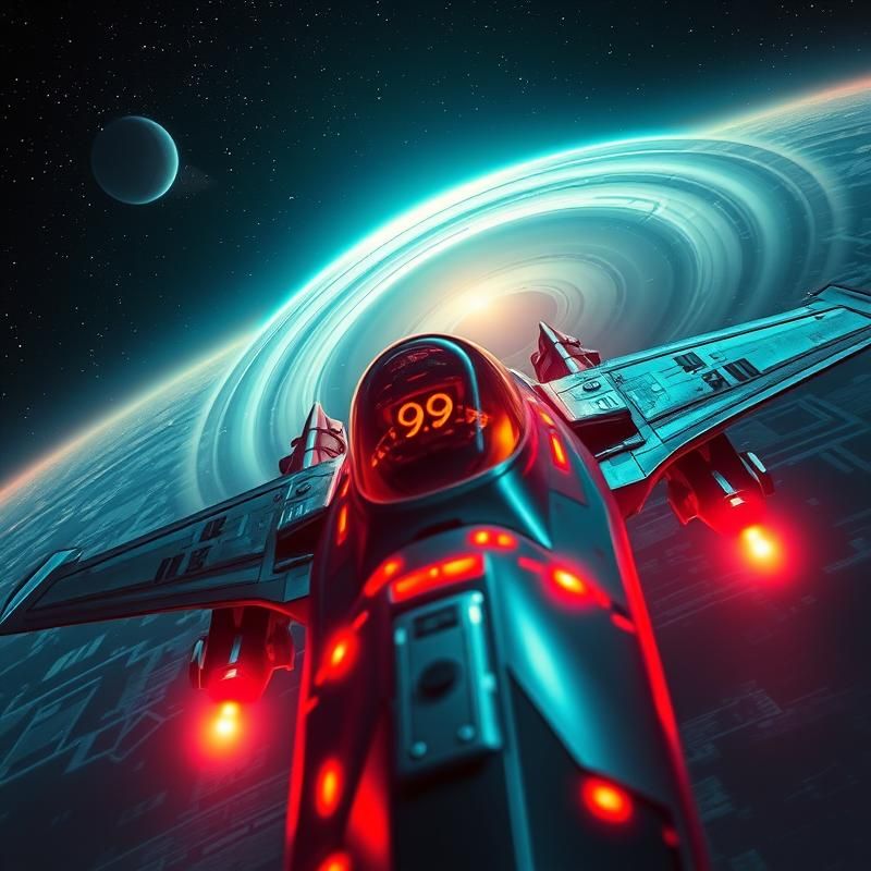 sci-fi art style AI art