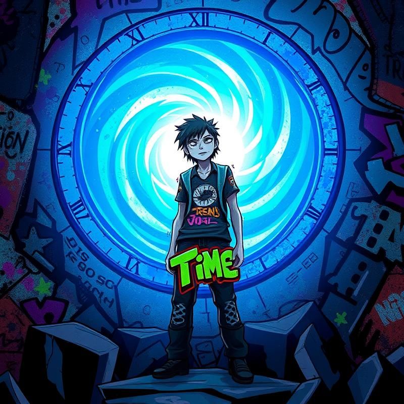 graffiti style AI art