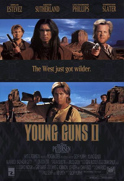 Молодые стрелки 2 / Young Guns II (1990) BDRip 1080p | P2, A