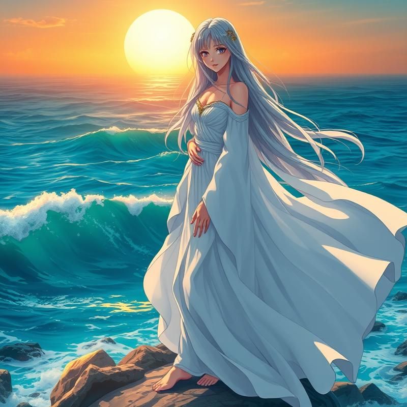 anime style AI art
