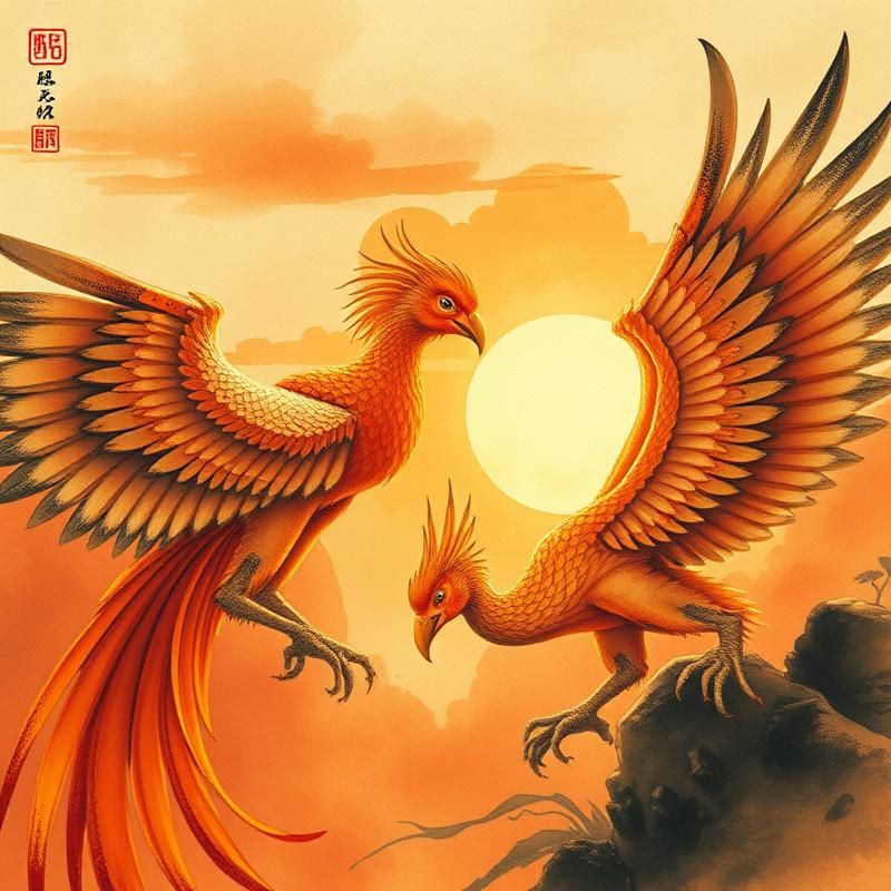 chinese painting style AI art