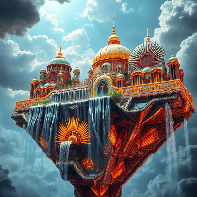 art deco style AI art