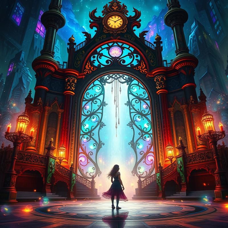 fantasy art style AI art