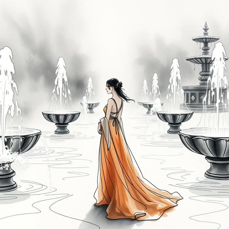 ink drawing style AI art