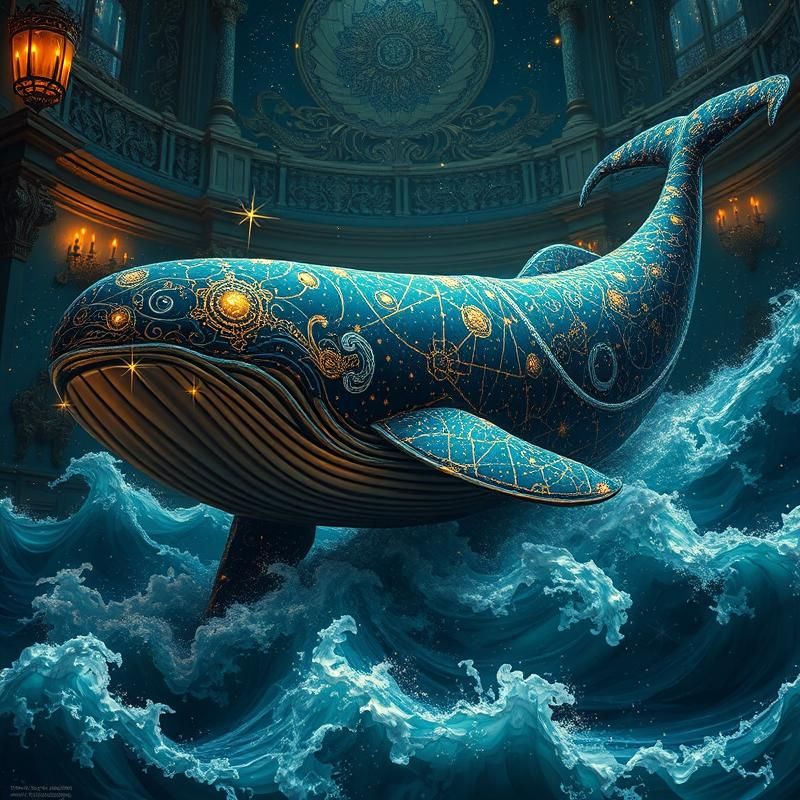 baroque style AI art
