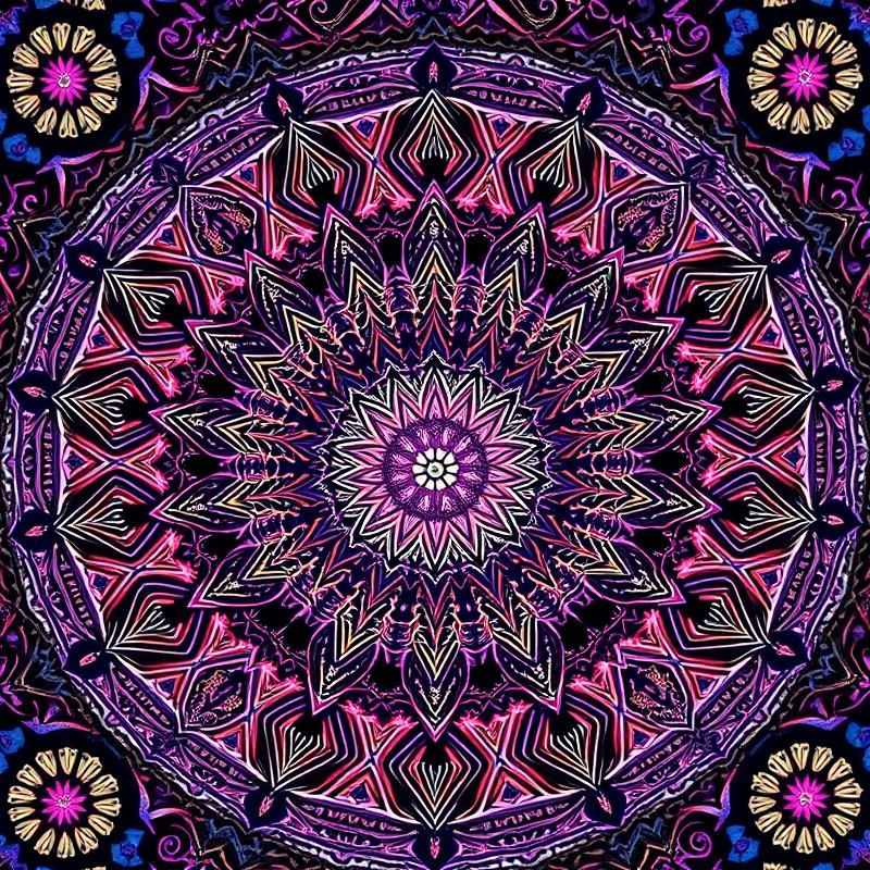 mandala style AI art