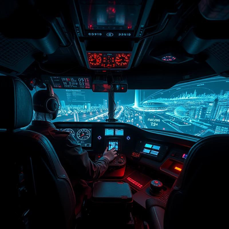 cyberpunk style AI art