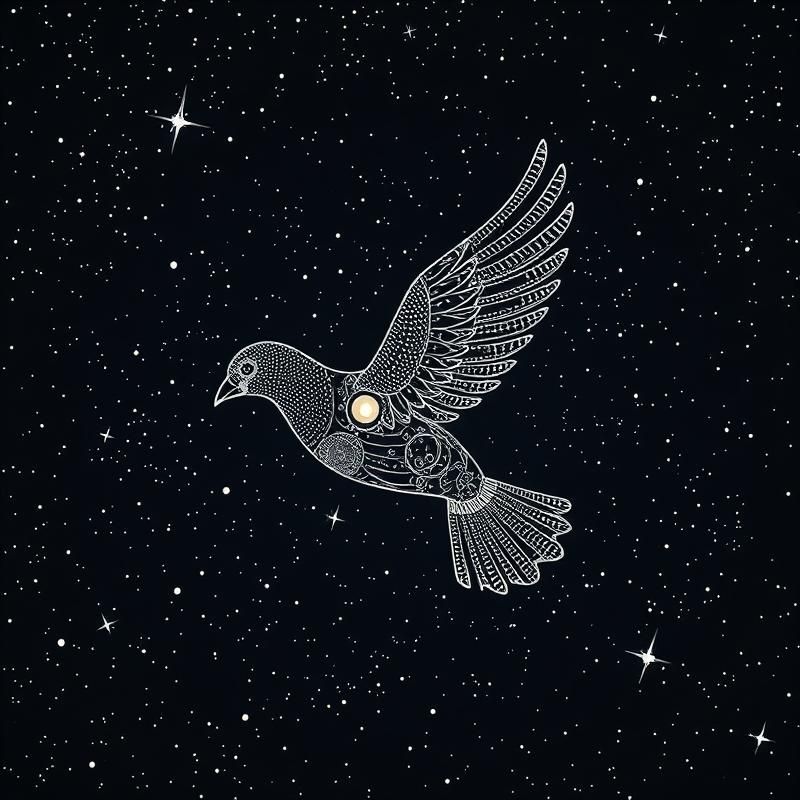 stipple style AI art