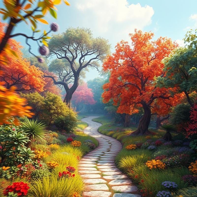 organic style AI art