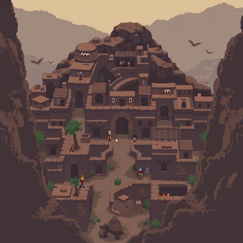 primitive style AI art