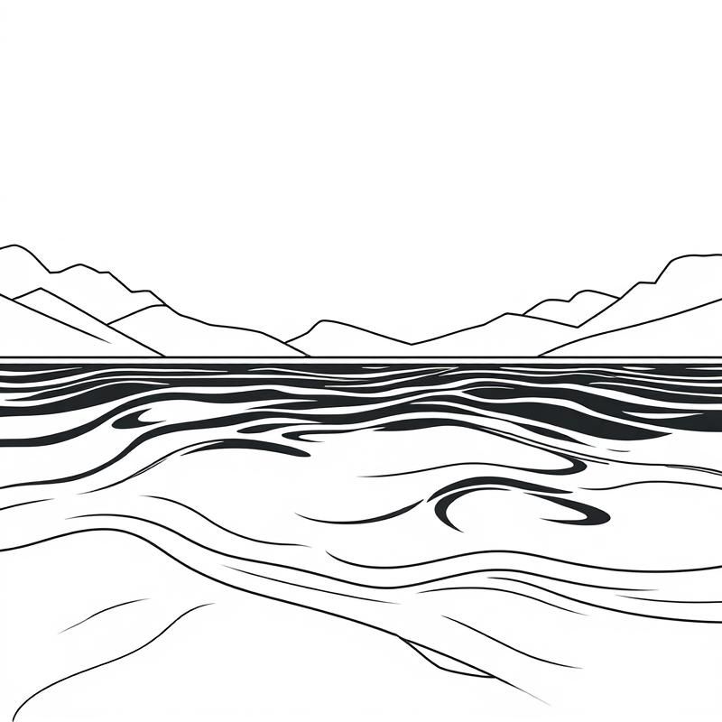 line art style AI art