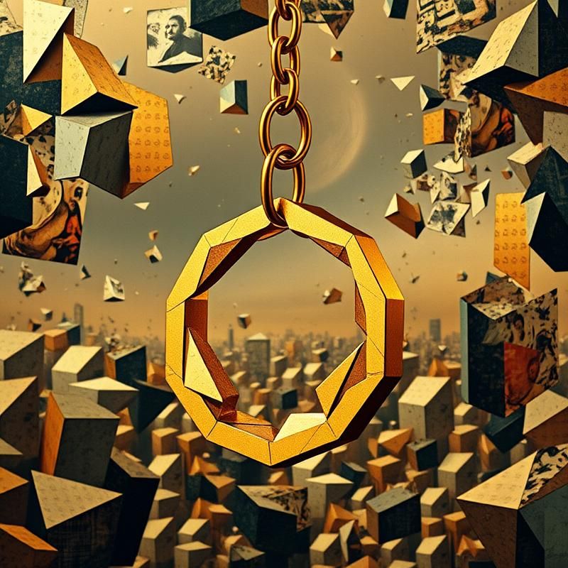 cubism style AI art