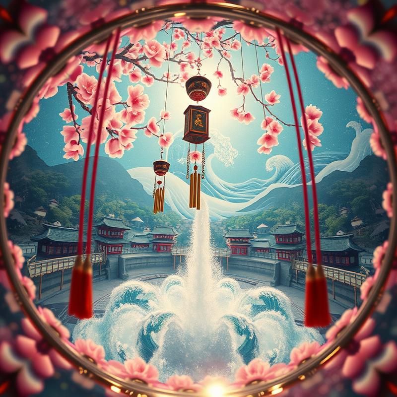 ukiyo-e style AI art