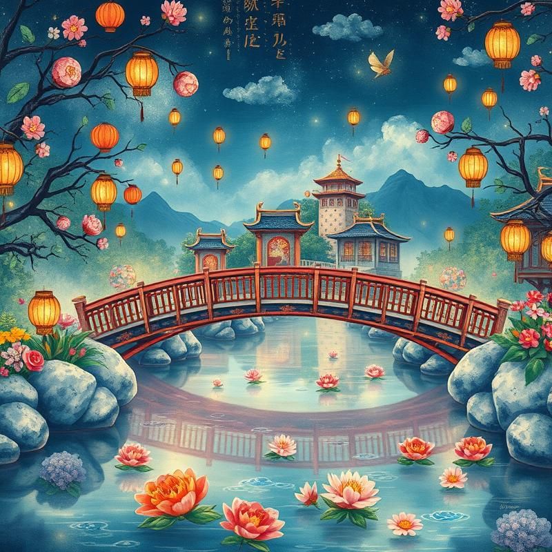 folk art style AI art