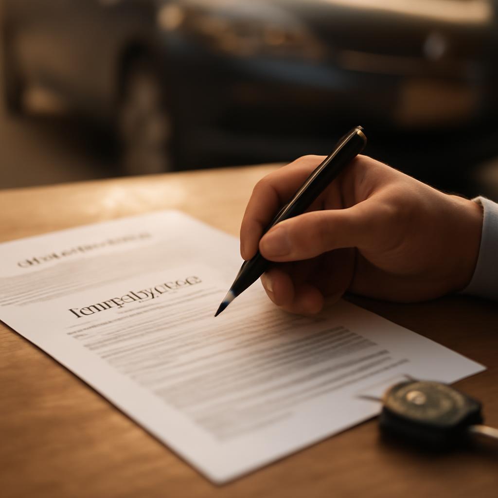 Юридические документы при обмене кредитного автомобиля