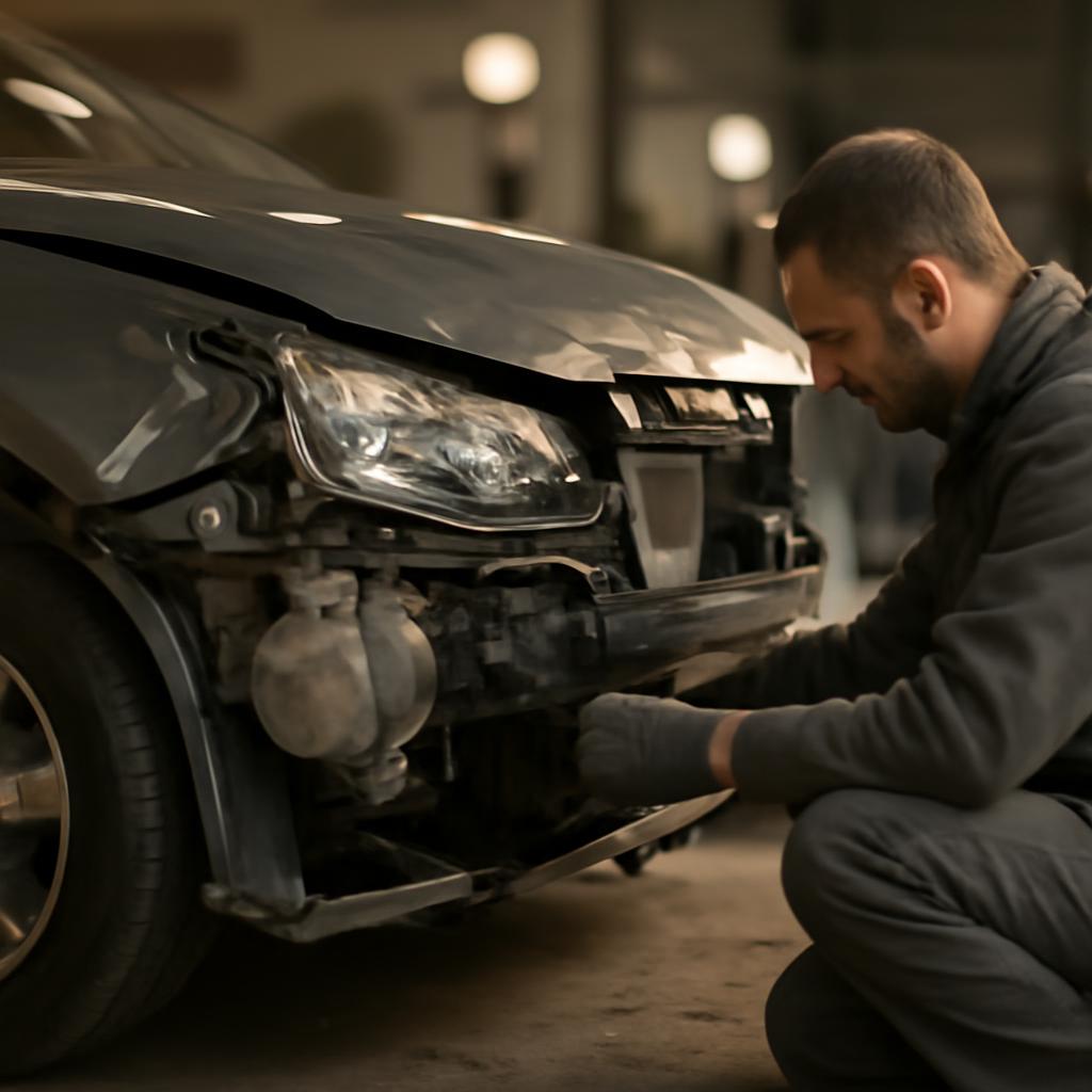 Ремонт автомобиля после ДТП в автосервисе