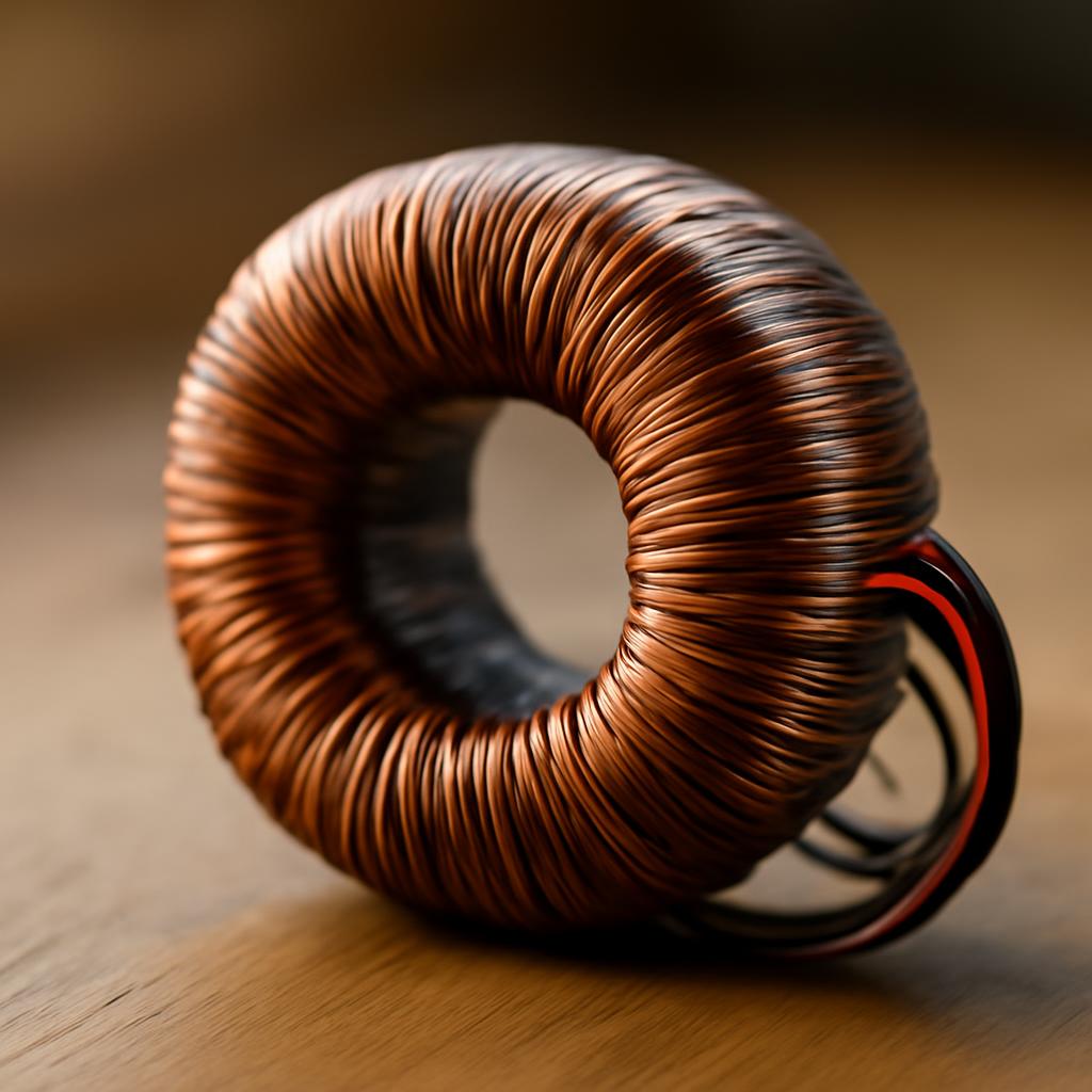 Тороидальный трансформатор с кольцевым сердечником