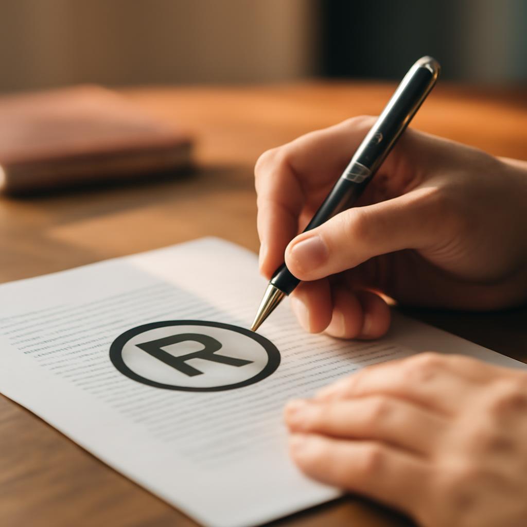 Иллюстрация процесса восстановления прав на товарный знак