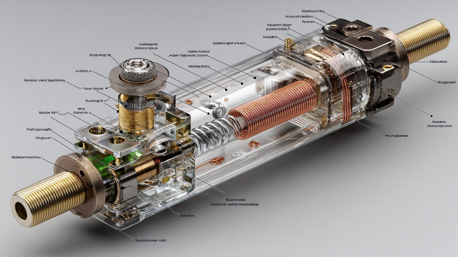 Общий вид электромагнитного клапана в разрезе