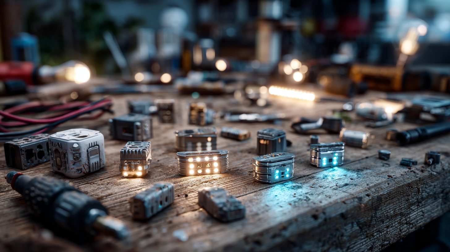 Различные типы разъёмов для LED-освещения в доме