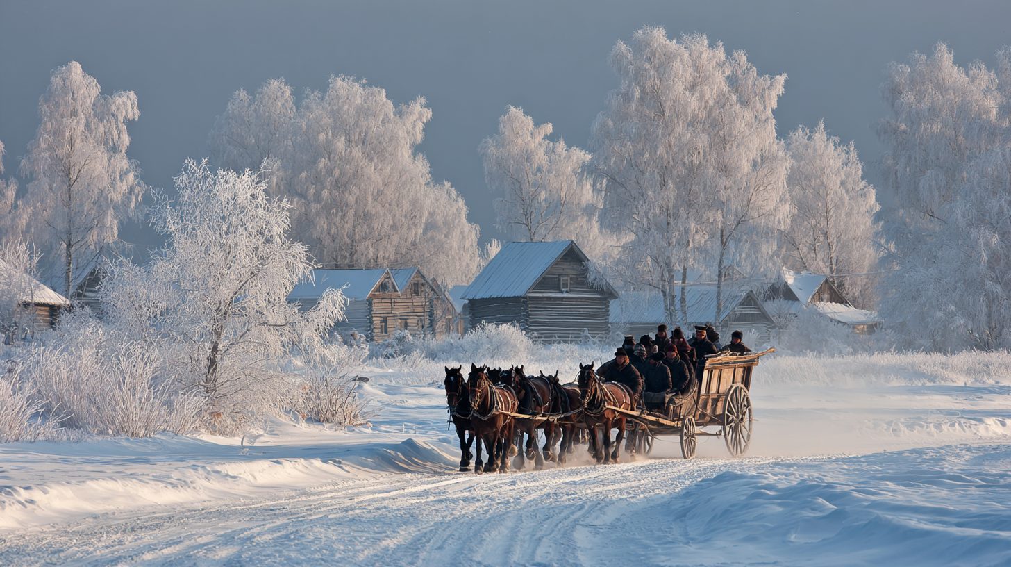 Зимняя экскурсия по Золотому кольцу России