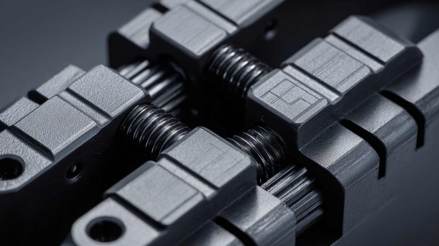 Конструкция зажима для ферритового сердечника из полимера