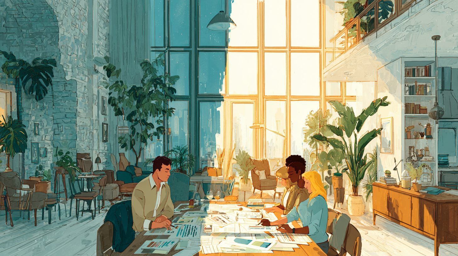 Преимущества работы с дизайн-агентством интерьера в проекте