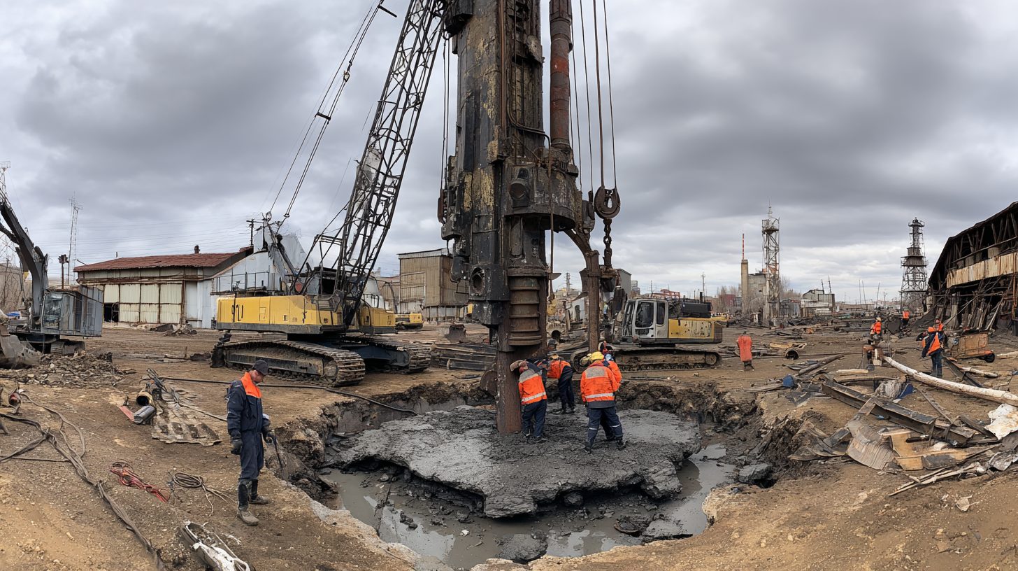 Исправление фундамента ДГУ 500 кВт на заводе в Татарстане после просадки