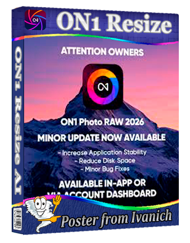 ON1 Resize AI 2026 2 20.2.1.17865 [2026, Multi/Ru]