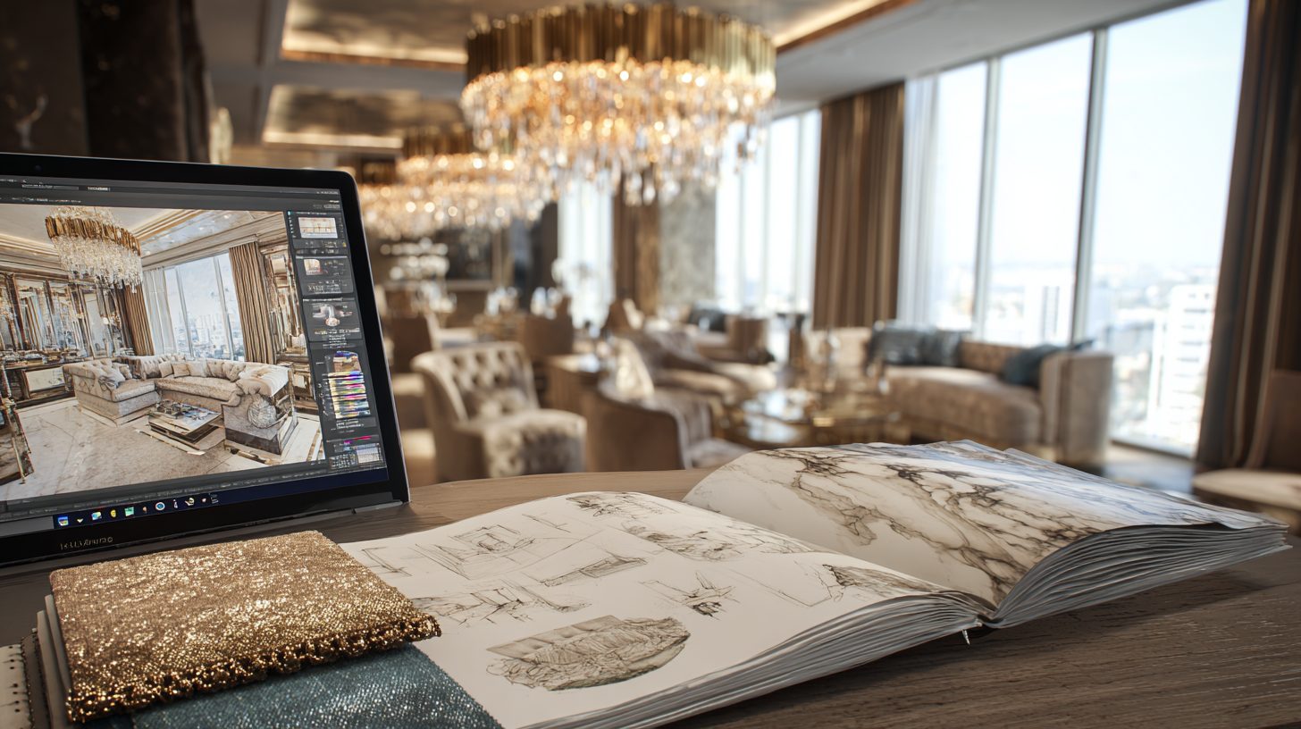 Этапы проектирования элитного интерьера