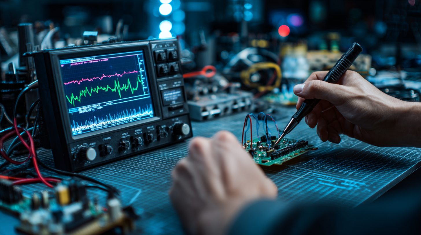 Измерение параметров электропитания осциллографом