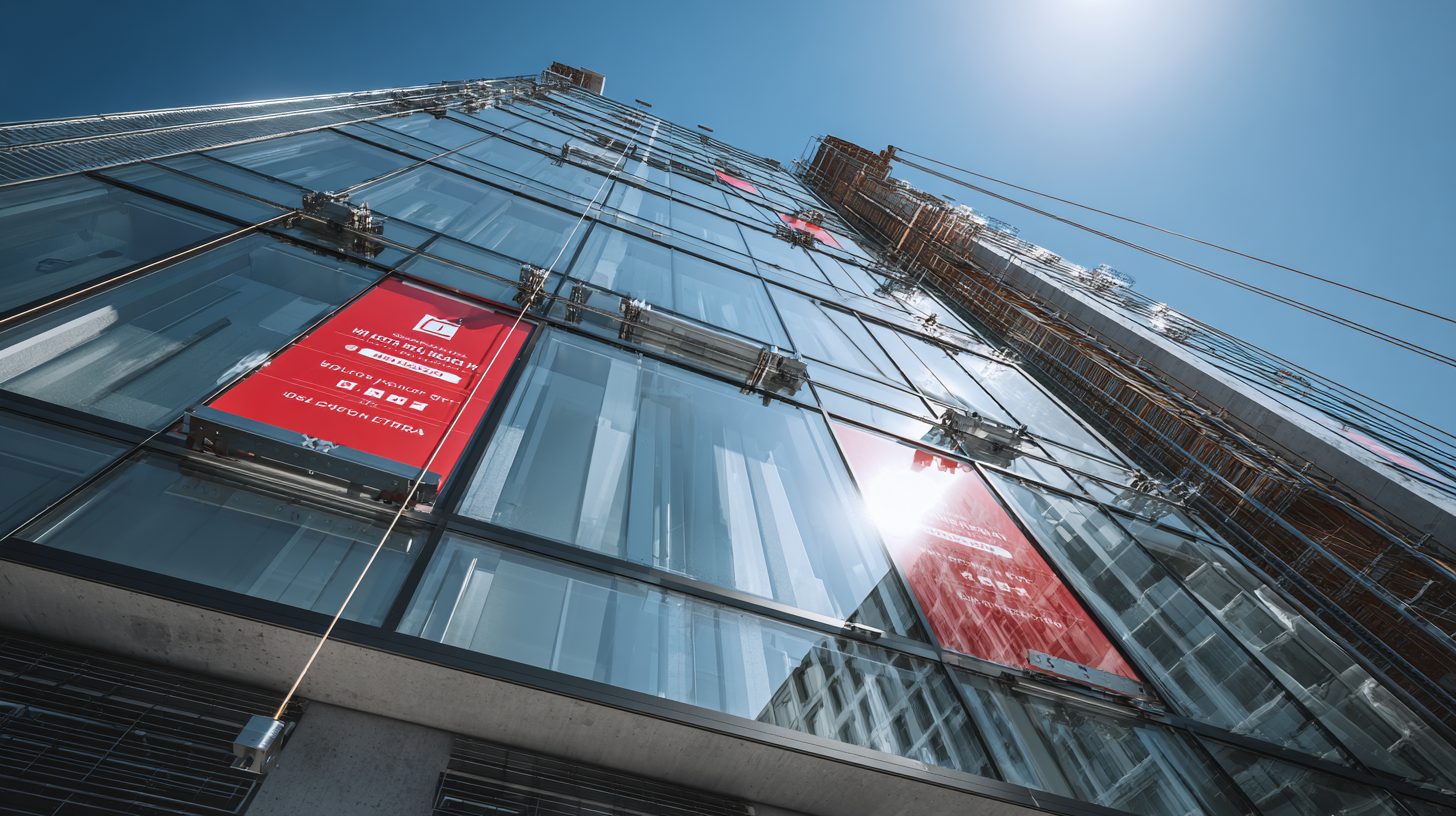 Система анкерных устройств HIGH SAFETY на фасаде здания