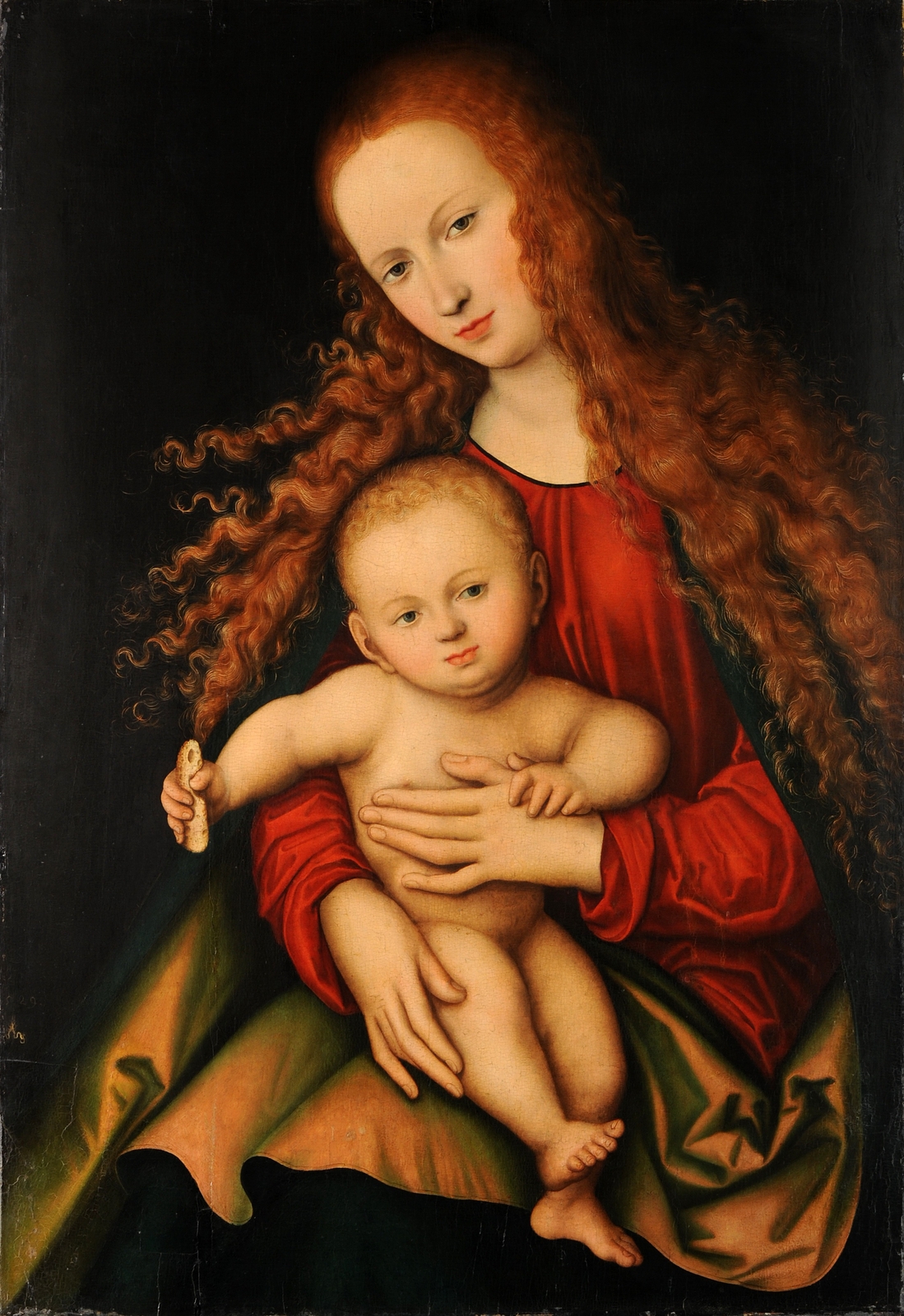 11Мадонна с Младенцем (The Madonna and Child) (1529) (Базель, Художественный музей).jpg