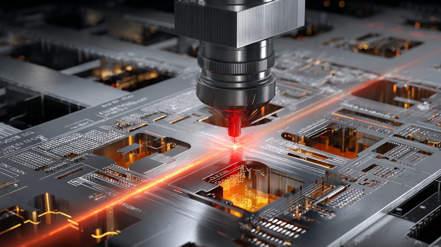 Схема работы лазерной резки металла