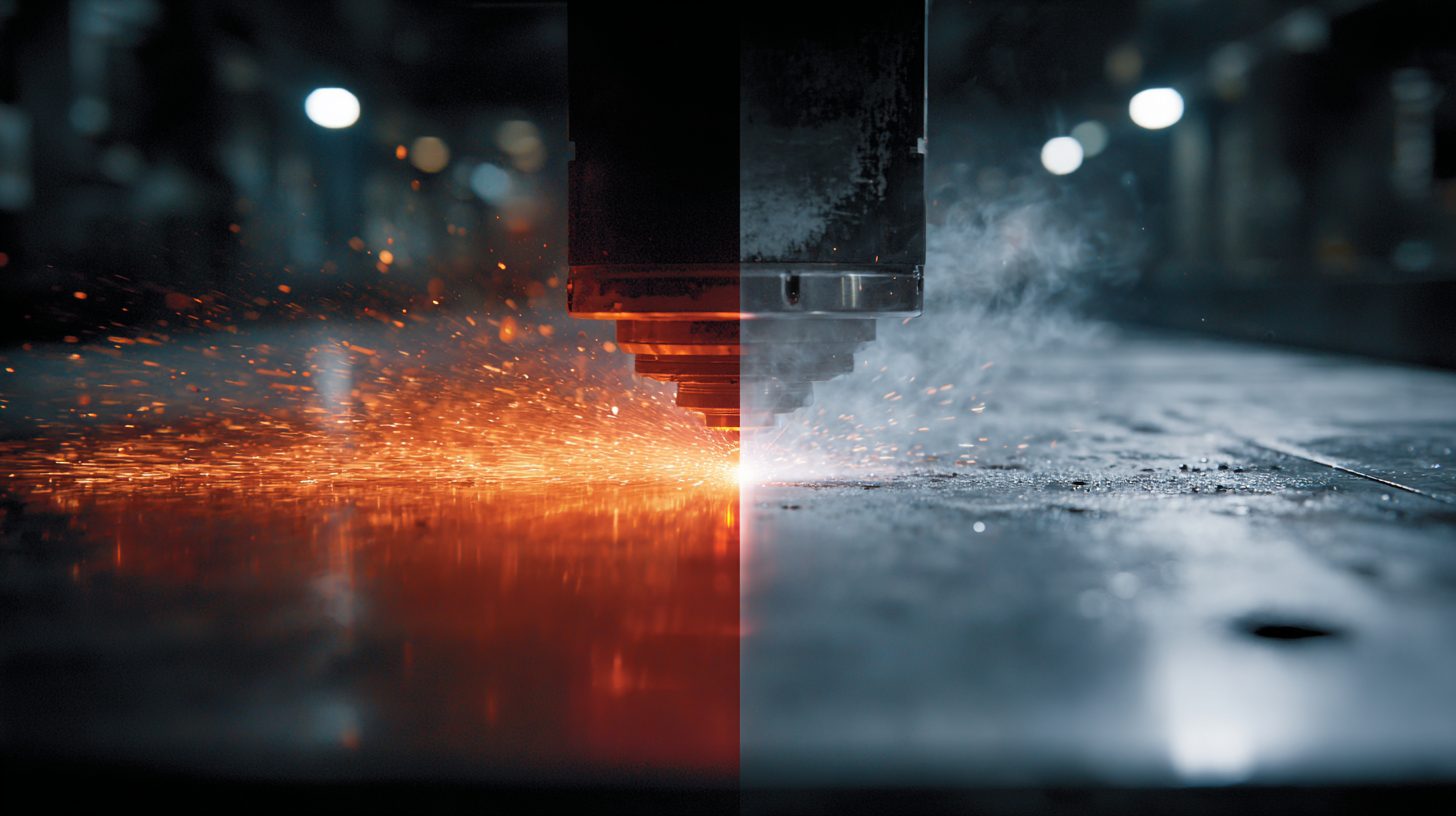 Сравнение лазерной и механической резки металла на примере стального листа