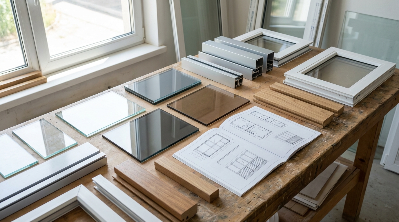 Выбор материалов для остекления балкона