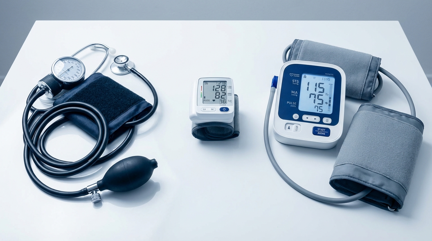 Сравнение типов тонометров: механический, полуавтоматический и автоматический