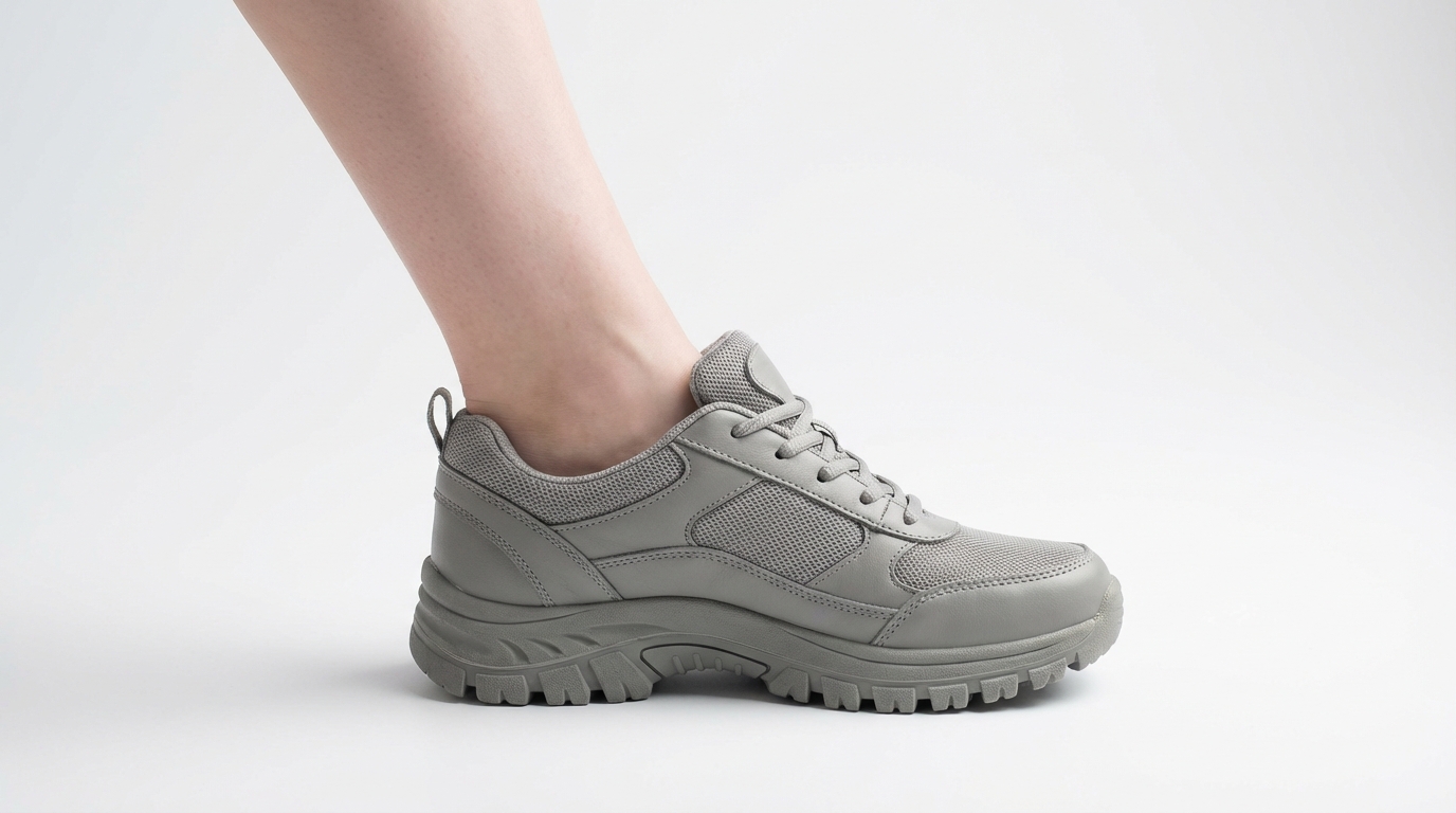 Модель ортопедической обуви для поддержки стопы