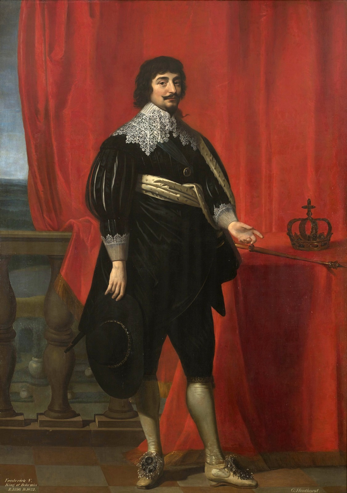 1631 (ок)_Пара 1. Портрет Фредерика V, короля Богемии (Portrait of Frederick V, King of Bohemia)_202 х 143.5_х.,м._Прага, Посольство Великобритании.jpg