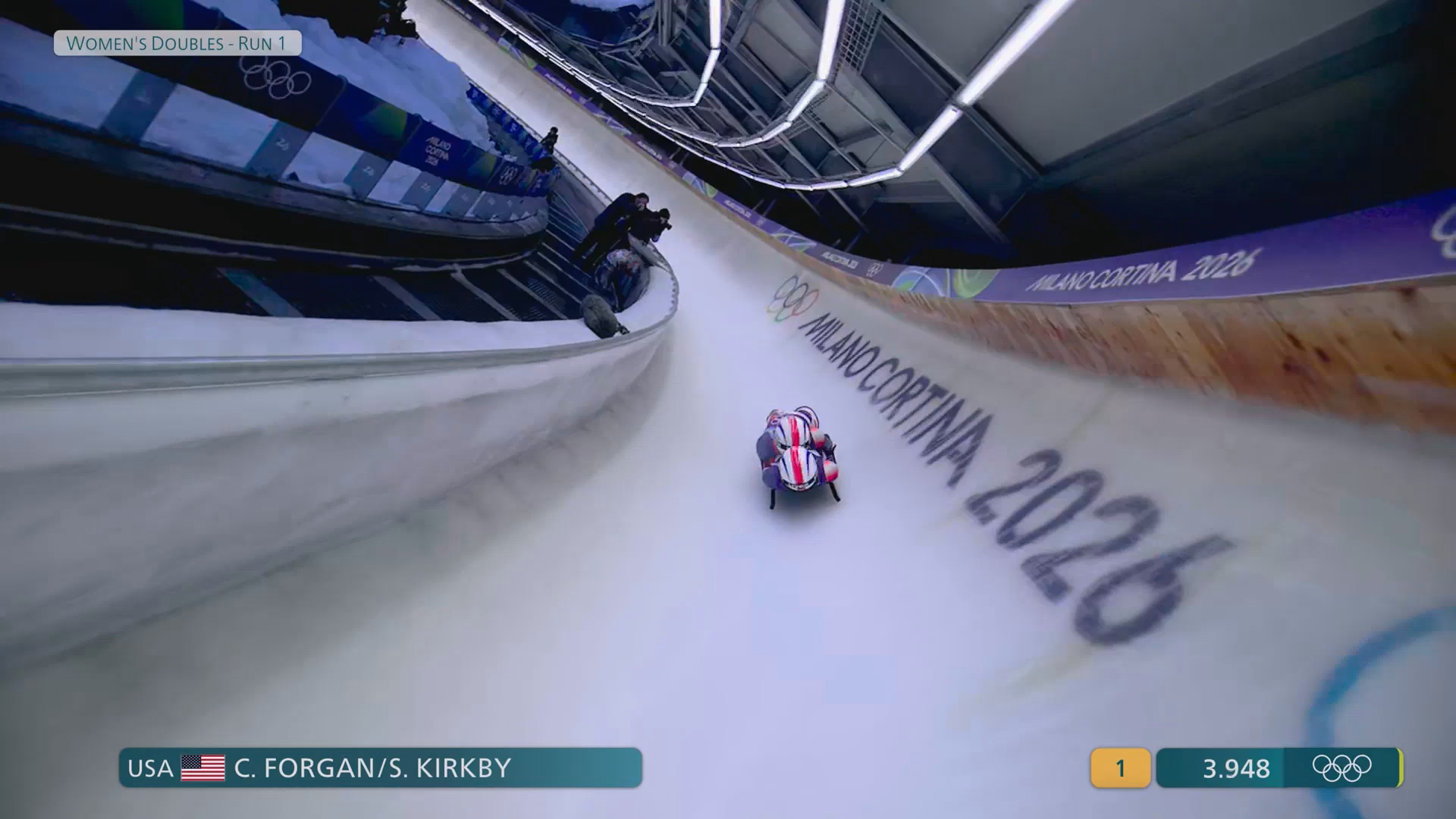 2026 Winter Olympics. Luge. 2026-02-11. Men's  Women's Doubles. Runs 1  2.mp4_20260212_004958.064.png
