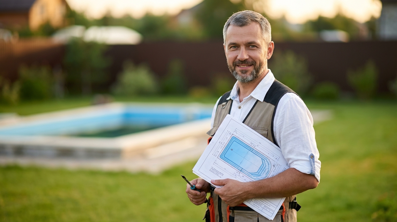 Дмитрий Козлов — портрет инженера-гидротехника, специалиста по строительству бассейнов на дачных участках