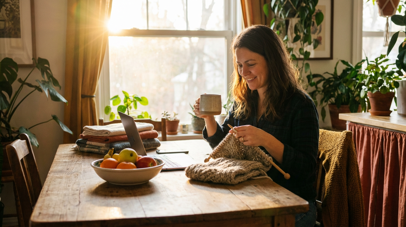 Интеграция рукоделия в ежедневный распорядок
