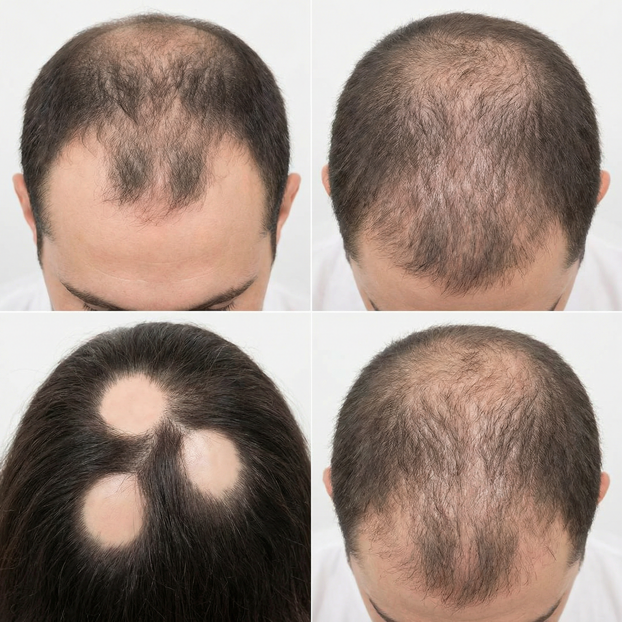 Схема цикла роста волоса — фазы анагена, катагена и телогена при лазерной эпиляции